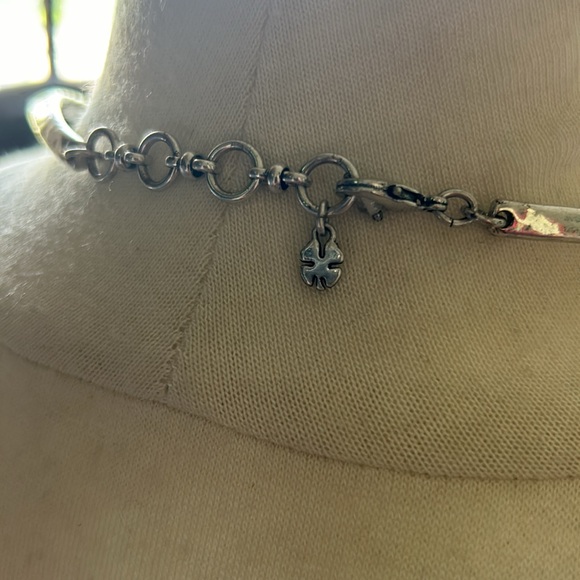 Lucky brand silver chocker beautiful and rare find - Picture 2 of 4
